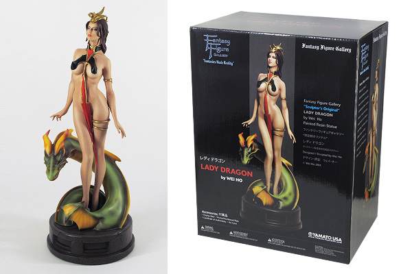 Lady Dragon statue in stock