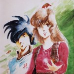 Robotech Rick Hunter and Lynn Minmay