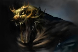 Monster Painting in Photoshop with Color