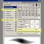 Soft Airbrushing tool setting in photoshop