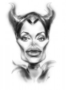 Angelia Jolie as Maleficent