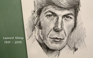 leonard nimoy drawing