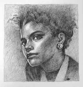 zazie beetz drawing