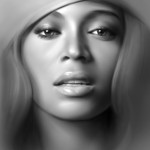 Beyonce Portrait Painting