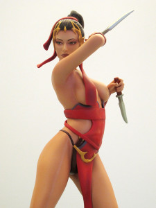 red assassin statue