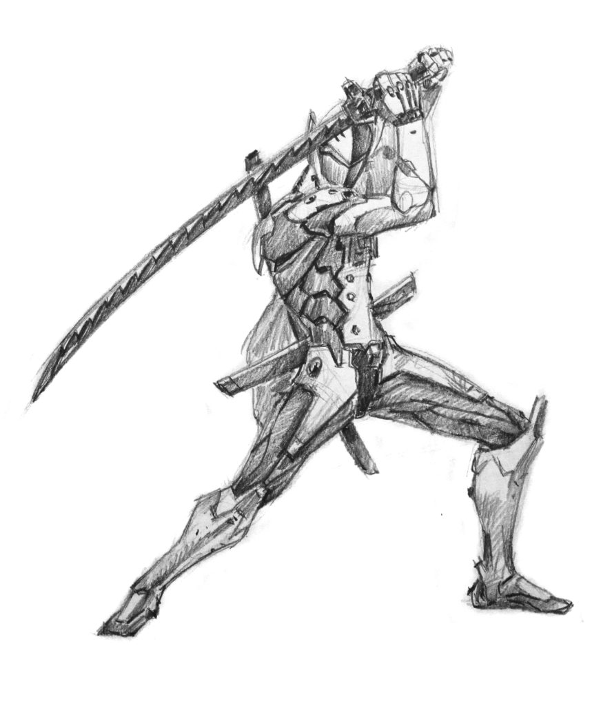 overwatch genji drawing