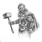 thor drawing