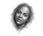 drawing zoe saldana