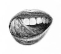 mouth draw olivia